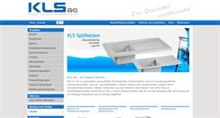 Desktop Screenshot of kls-ag.ch